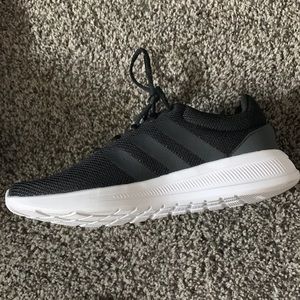 Black Adidas Tennis Shoes (Worn Once).